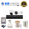 Bộ 2 mắt Camera KBvision analog 2.0MP