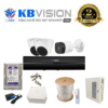 Bộ 3 mắt Camera KBvision analog 2.0MP