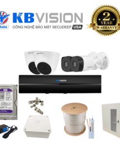Bộ 4 mắt Camera KBvision analog 2.0MP