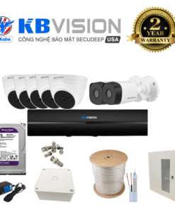 Bộ 7 mắt Camera KBvision analog 2.0MP