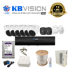 Bộ 8 mắt Camera KBvision analog 2.0MP