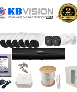 Bộ 8 mắt Camera KBvision analog 2.0MP