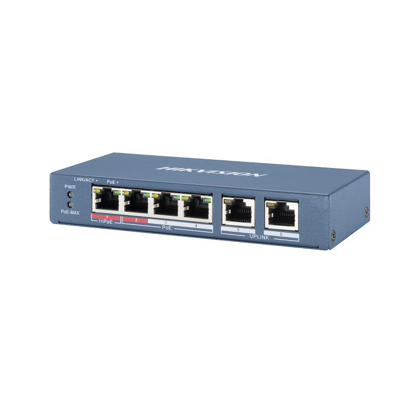 switch-poe-hikvision-ds-3e0106hp-e Switch POE Hikvision DS 3E0106HP E