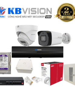 Bộ 2 mắt Camera KBvision IP 2.0MP