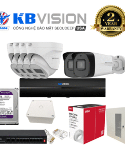 Bộ 6 mắt Camera KBvision IP 2.0MP