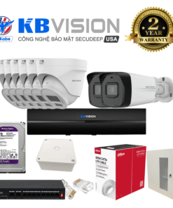 Bộ 8 mắt Camera KBvision IP 2.0MP
